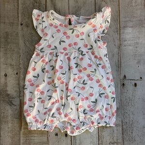 Cherry Print Kids Bodysuit